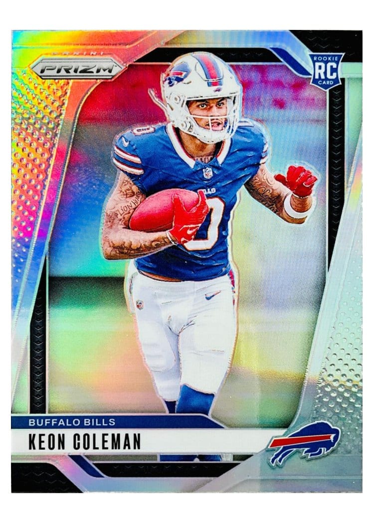 2024 Panini Prizm Base Set Keon Coleman #362 card