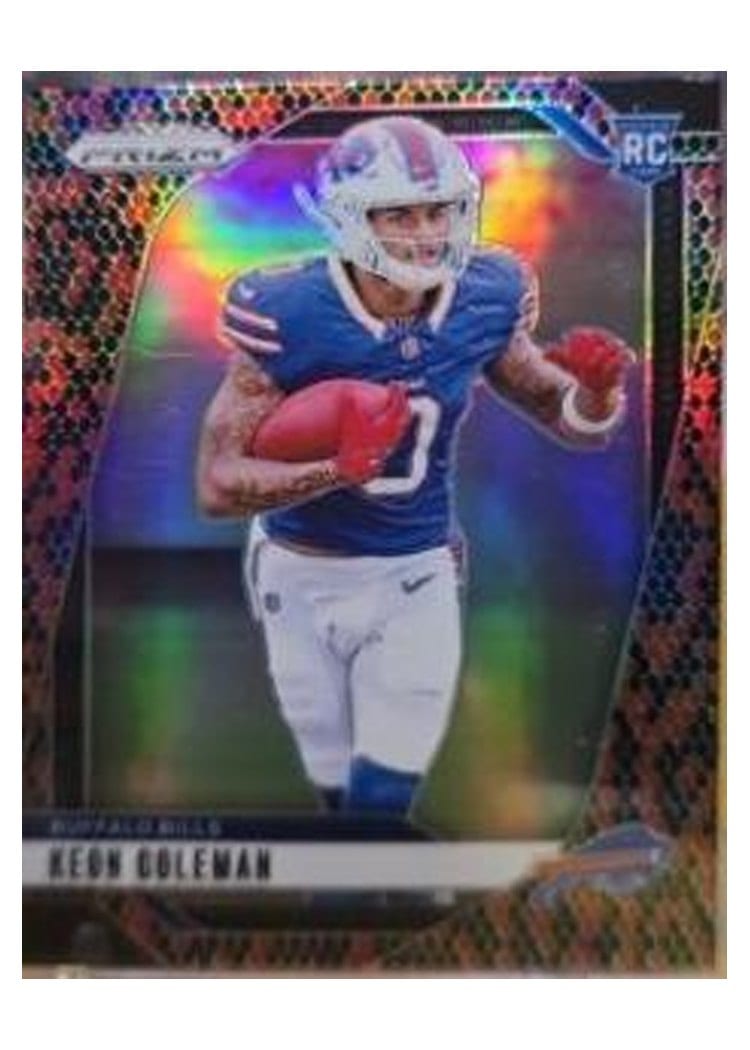 2024 Panini Prizm Base Set Keon Coleman #362 card