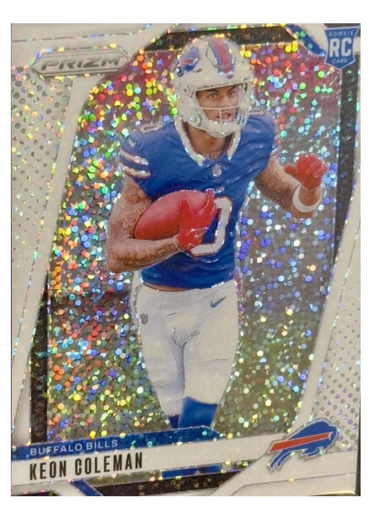 2024 Panini Prizm Base Set Keon Coleman #362 card