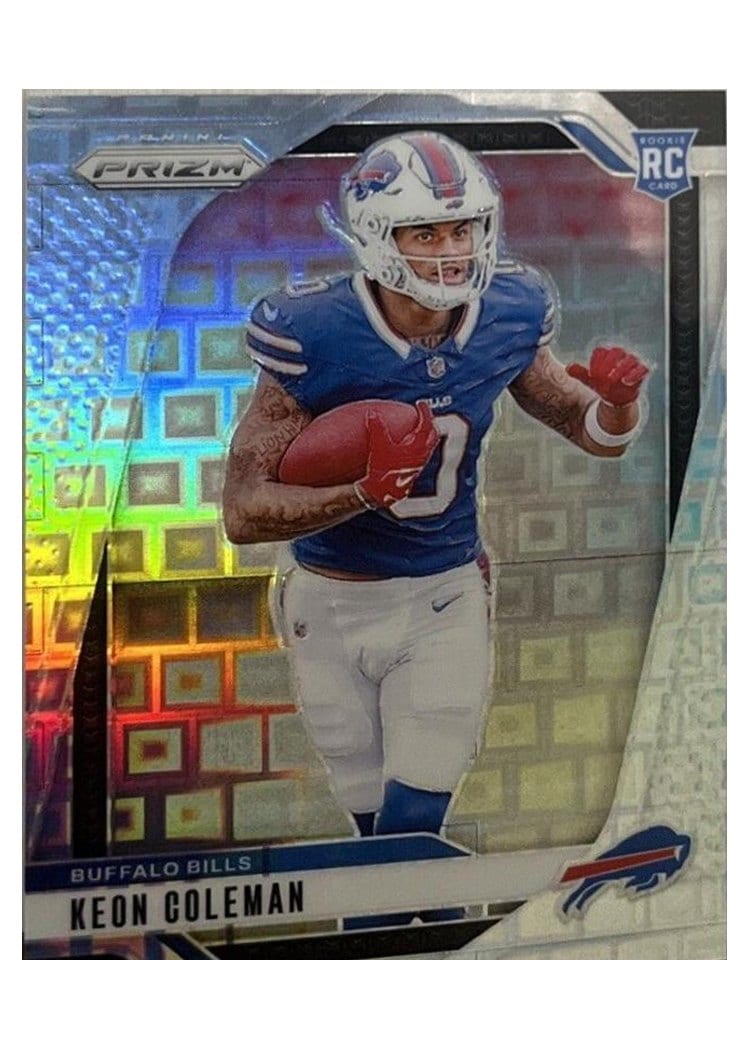 2024 Panini Prizm Base Set Keon Coleman #362 card