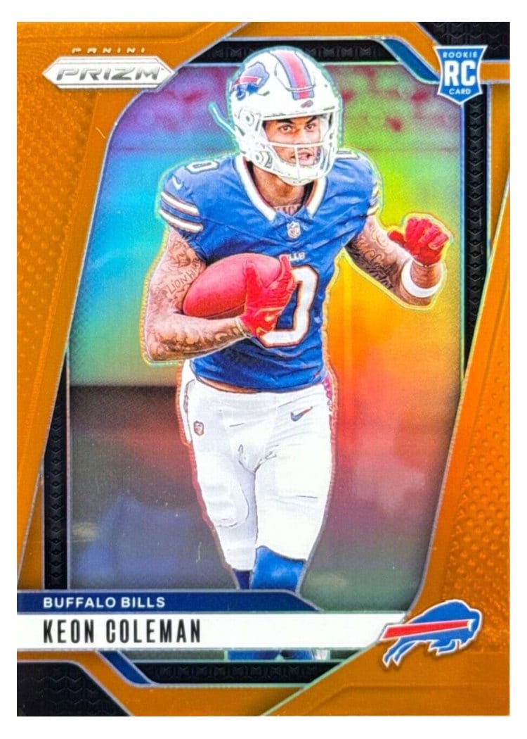2024 Panini Prizm Base Set Keon Coleman #362 card
