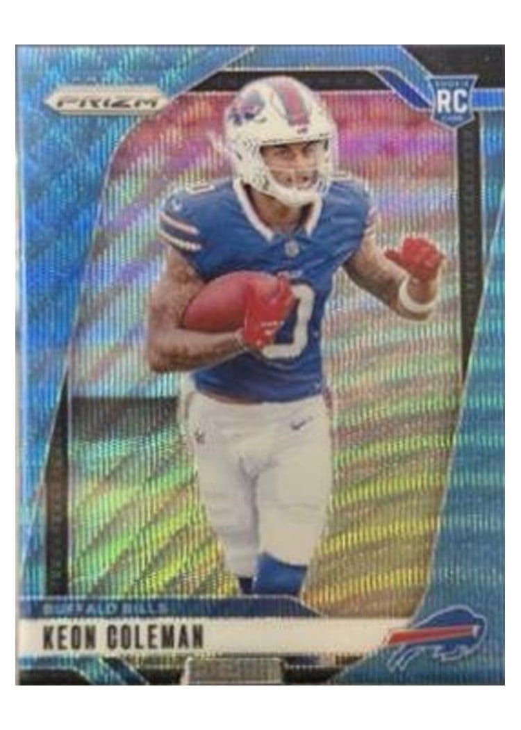 2024 Panini Prizm Base Set Keon Coleman #362 card