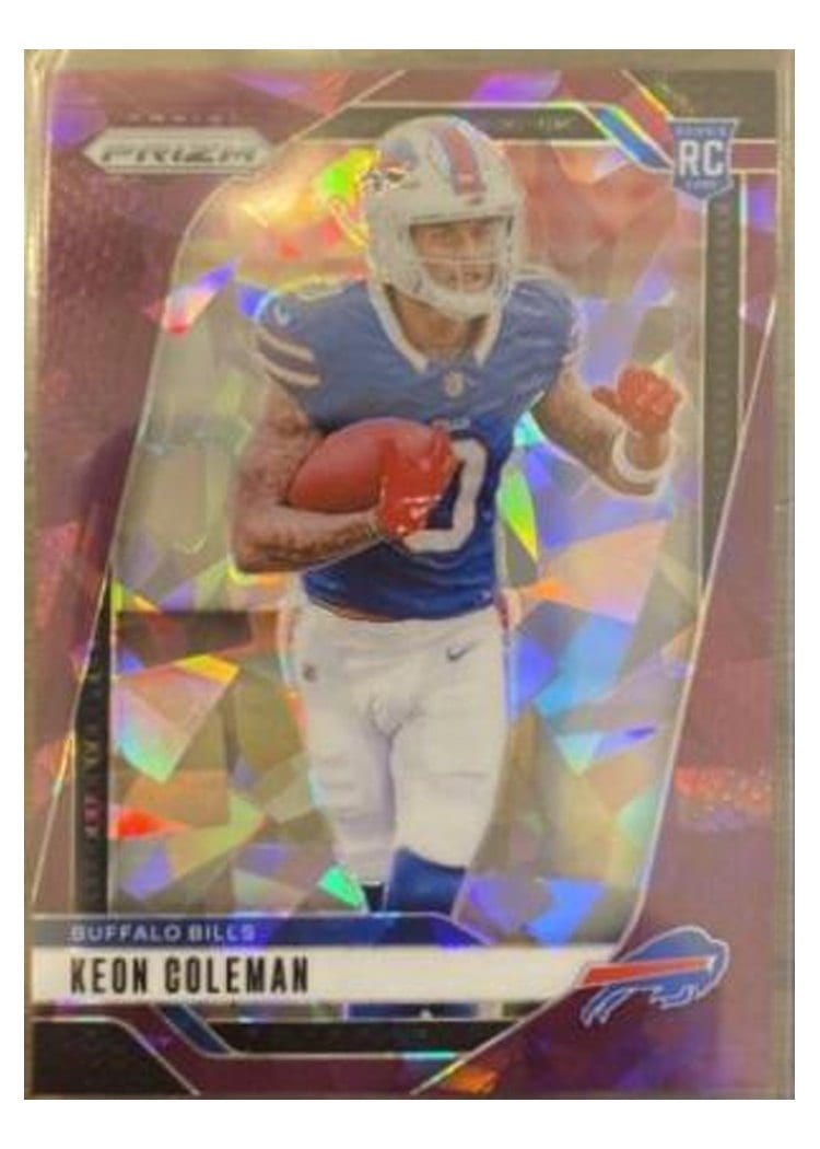2024 Panini Prizm Base Set Keon Coleman #362 card