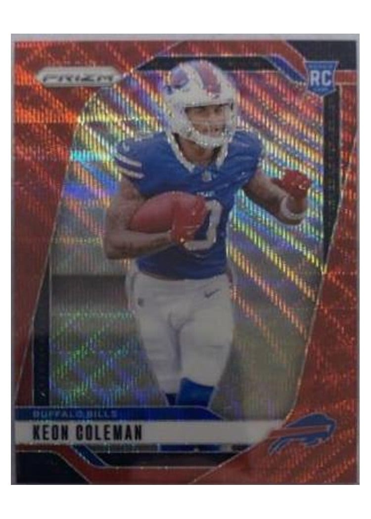 2024 Panini Prizm Base Set Keon Coleman #362 card
