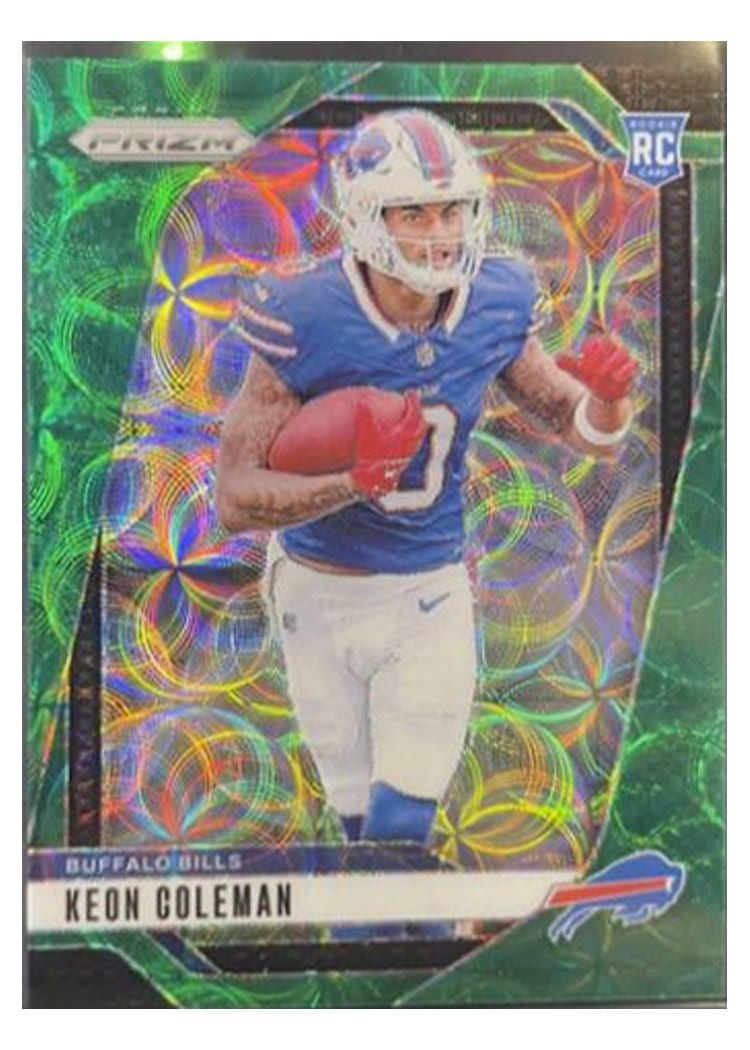 2024 Panini Prizm Base Set Keon Coleman #362 card