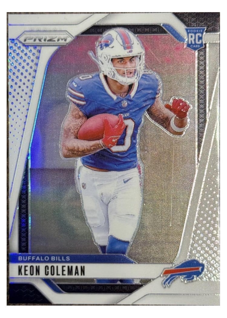 2024 Panini Prizm Base Set Keon Coleman #362 card