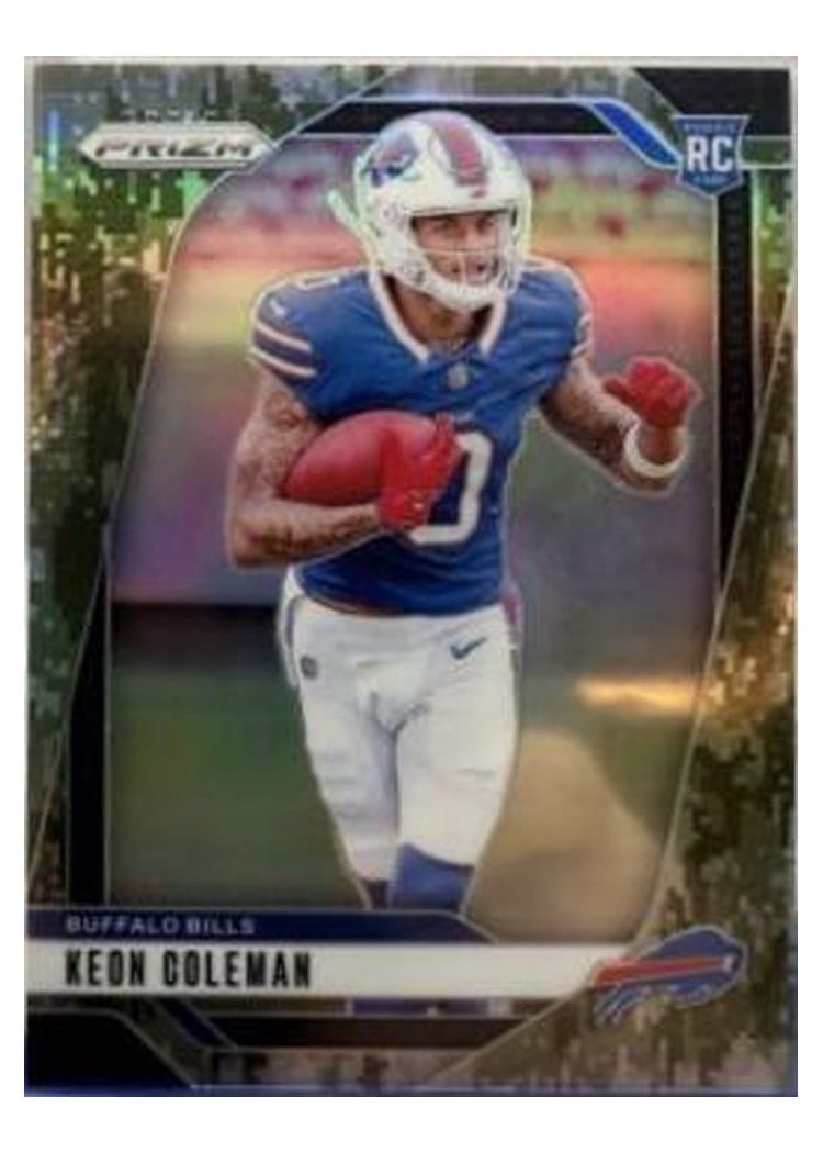 2024 Panini Prizm Base Set Keon Coleman #362 card