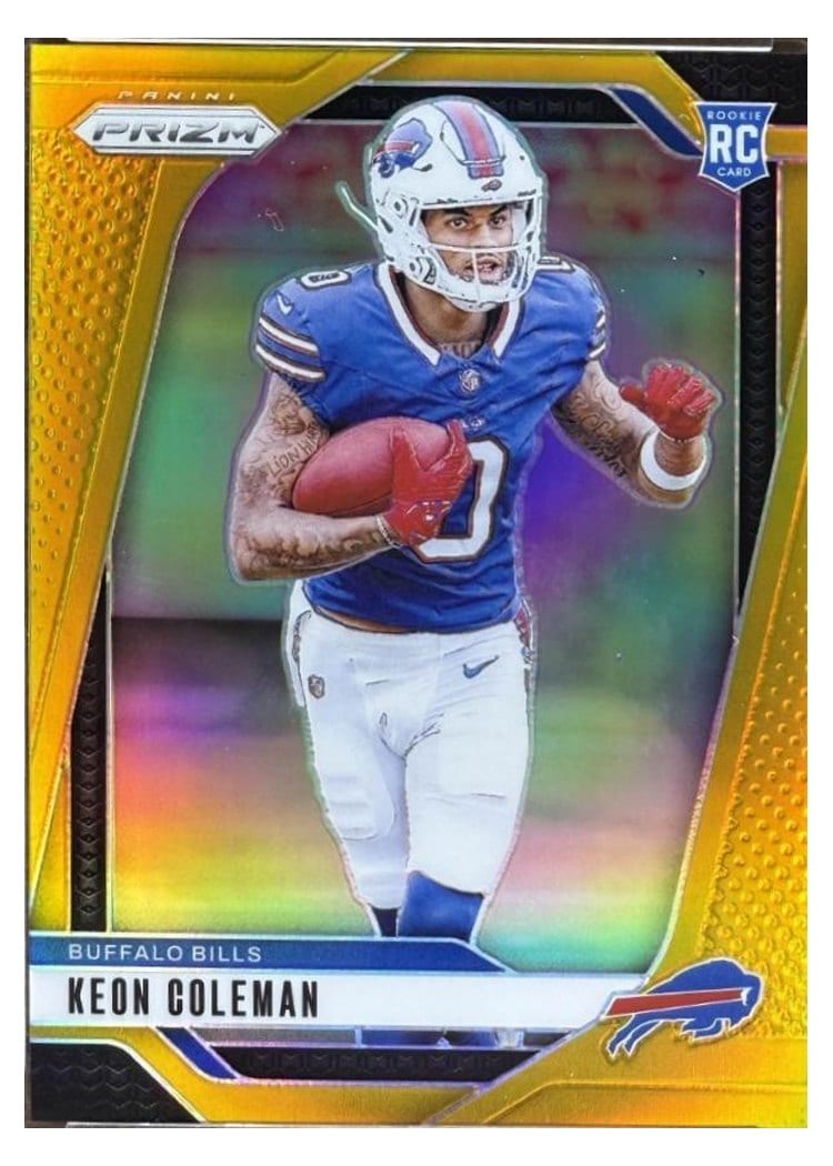 2024 Panini Prizm Base Set Keon Coleman #362 card