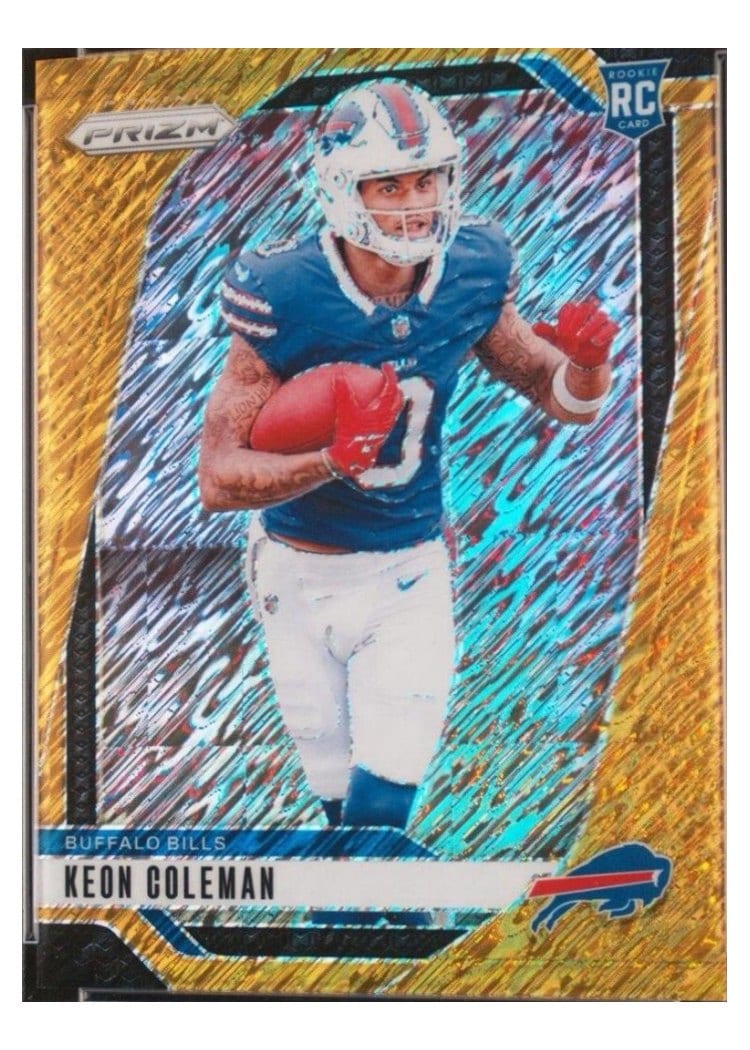 2024 Panini Prizm Base Set Keon Coleman #362 card