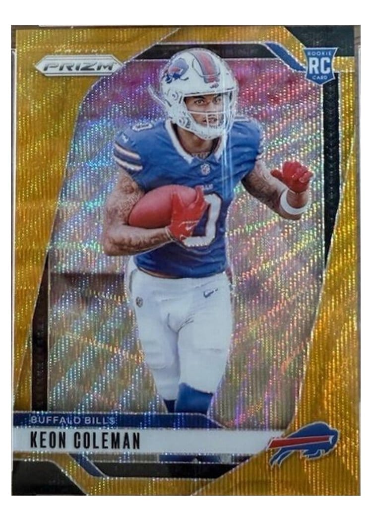 2024 Panini Prizm Base Set Keon Coleman #362 card