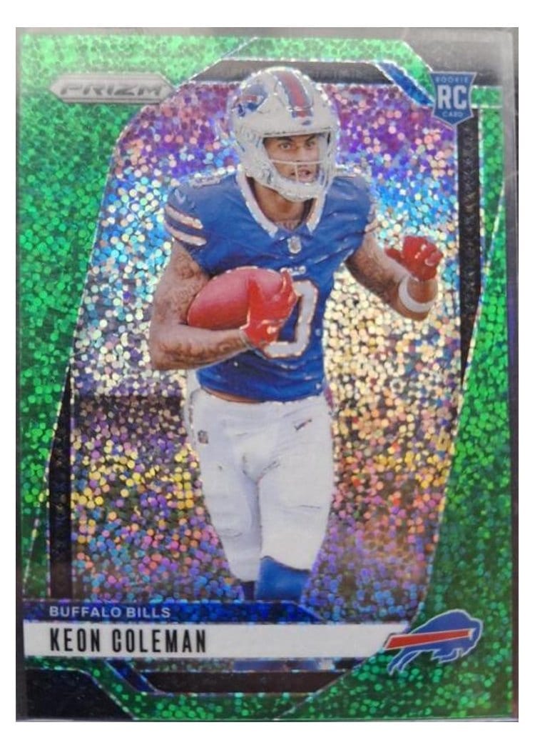 2024 Panini Prizm Base Set Keon Coleman #362 card