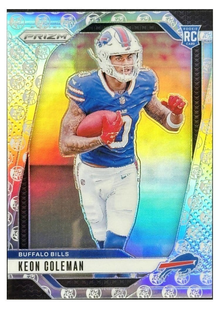 2024 Panini Prizm Base Set Keon Coleman #362 card