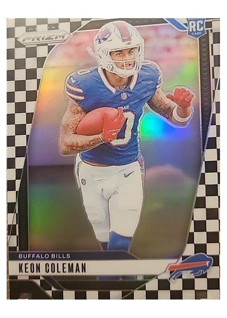 2024 Panini Prizm Base Set Keon Coleman #362 card