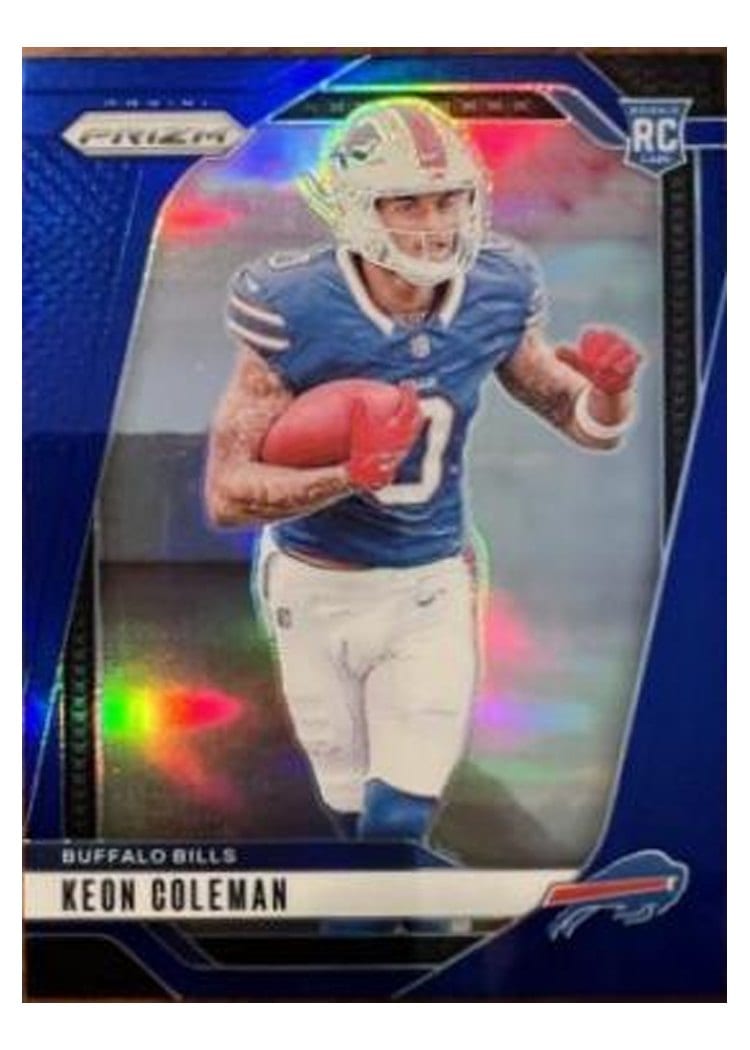 2024 Panini Prizm Base Set Keon Coleman #362 card