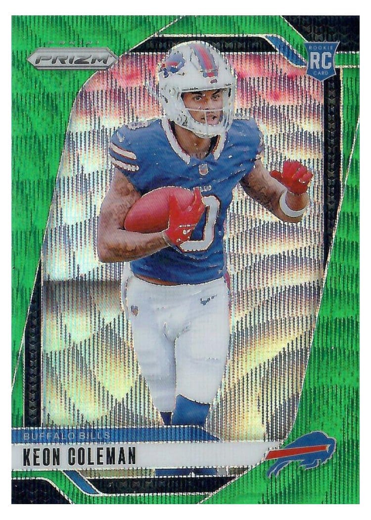 2024 Panini Prizm Base Set Keon Coleman #362 card