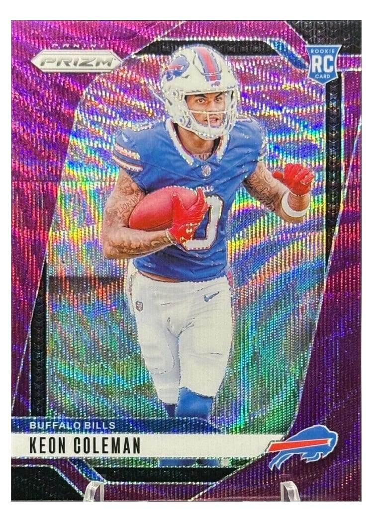2024 Panini Prizm Base Set Keon Coleman #362 card