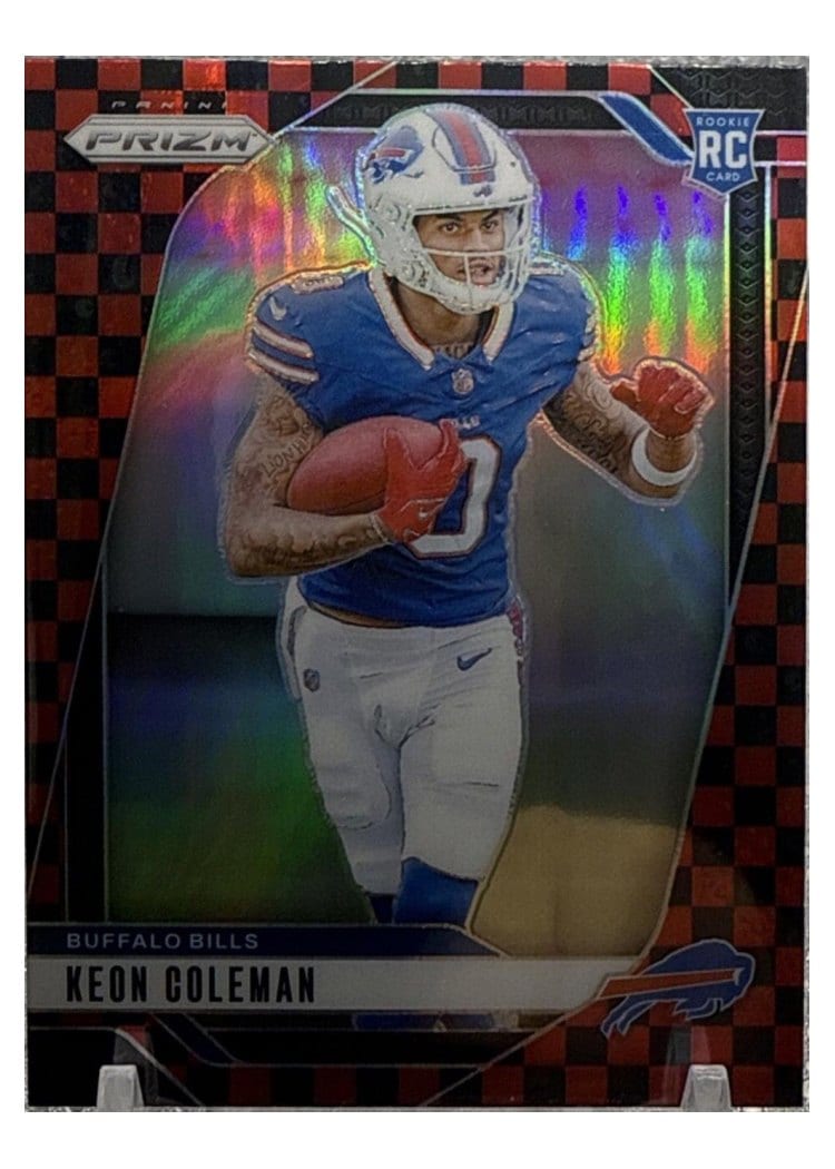 2024 Panini Prizm Base Set Keon Coleman #362 card