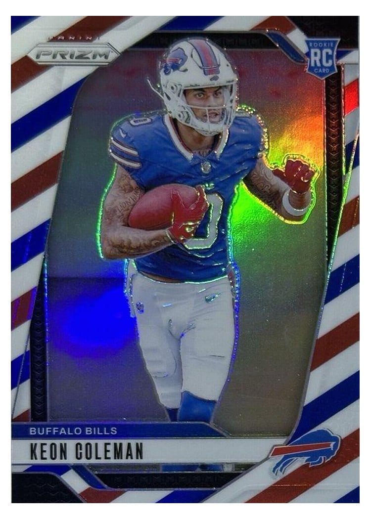 2024 Panini Prizm Base Set Keon Coleman #362 card