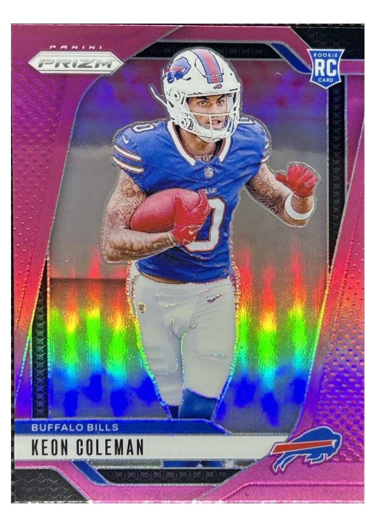 2024 Panini Prizm Base Set Keon Coleman #362 card