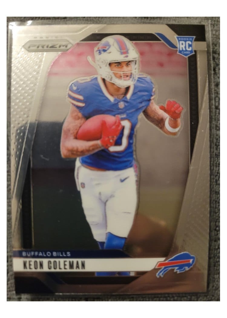 2024 Panini Prizm Base Set Keon Coleman #362 card