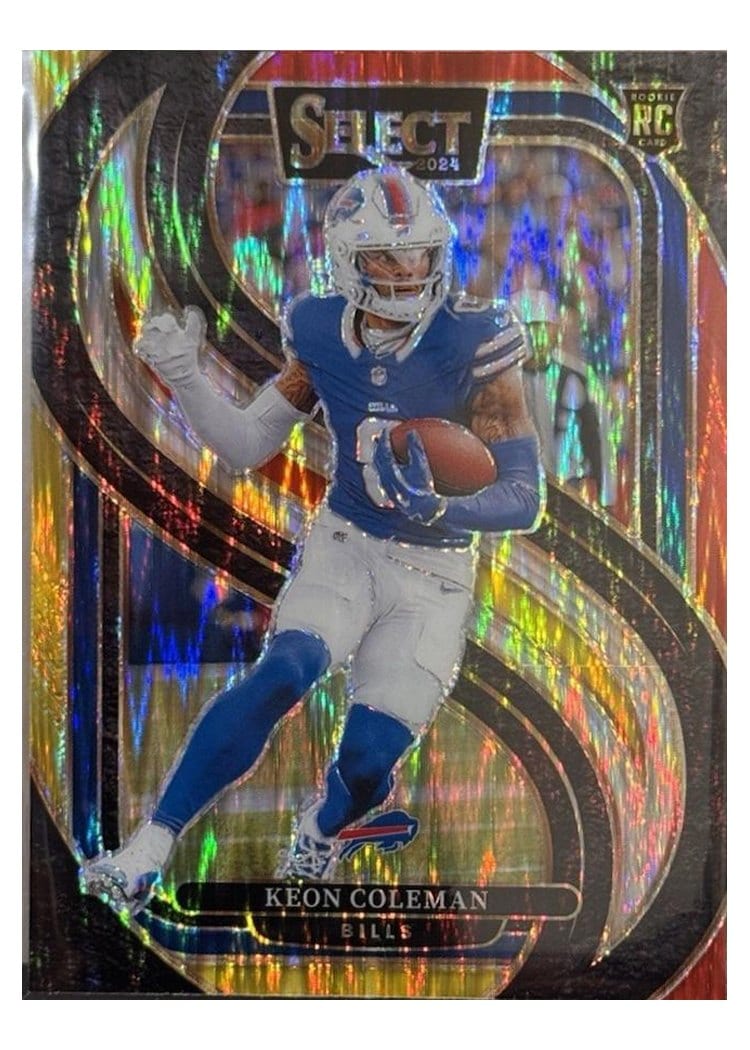 2024 Panini Select Base Set Keon Coleman #153 card