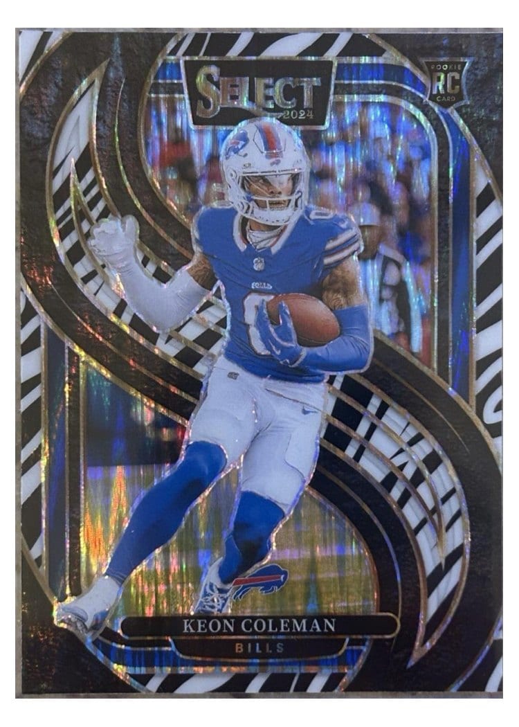 2024 Panini Select Base Set Keon Coleman #153 card
