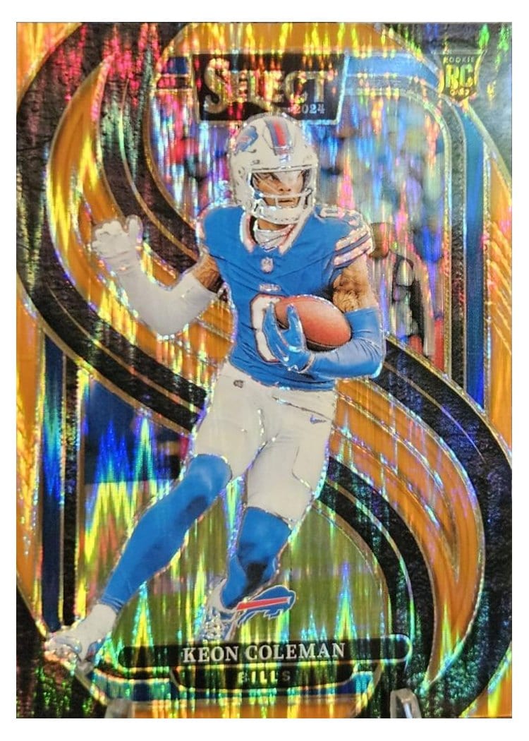 2024 Panini Select Base Set Keon Coleman #153 card