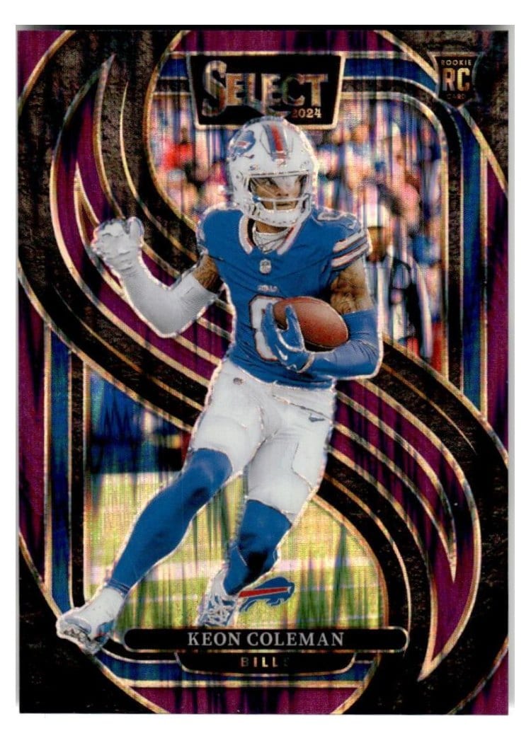 2024 Panini Select Base Set Keon Coleman #153 card