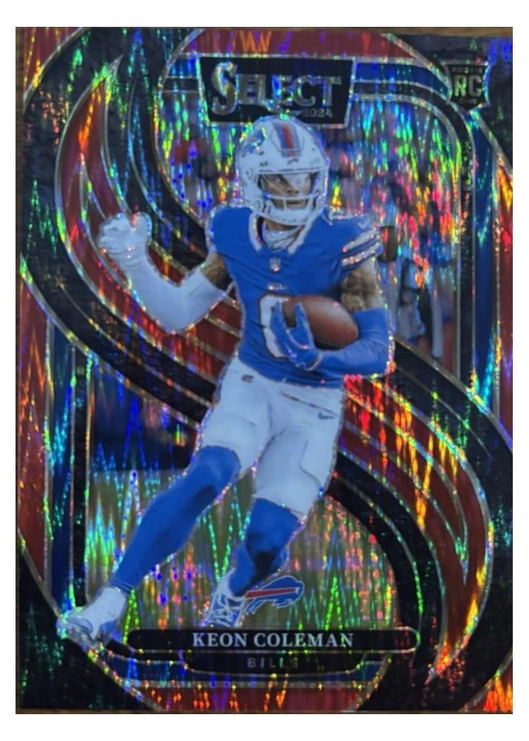 2024 Panini Select Base Set Keon Coleman #153 card