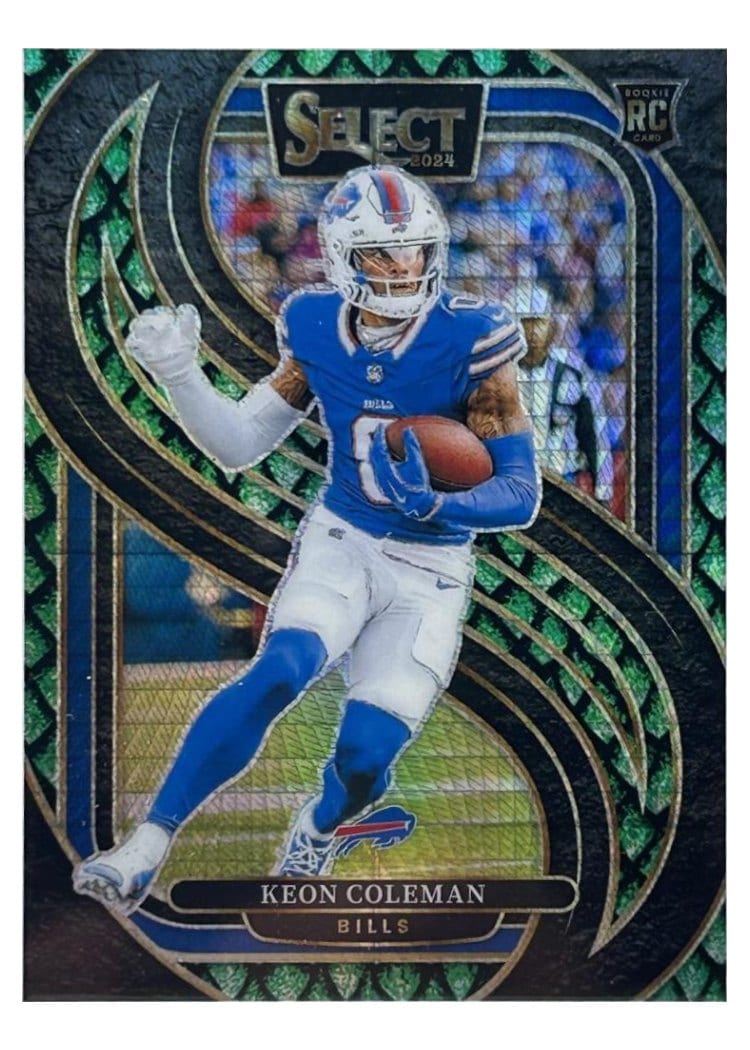 2024 Panini Select Base Set Keon Coleman #153 card