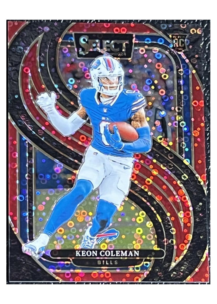 2024 Panini Select Base Set Keon Coleman #153 card