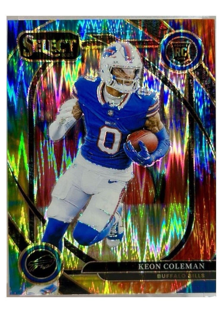 2024 Panini Select Base Set Keon Coleman #280 card