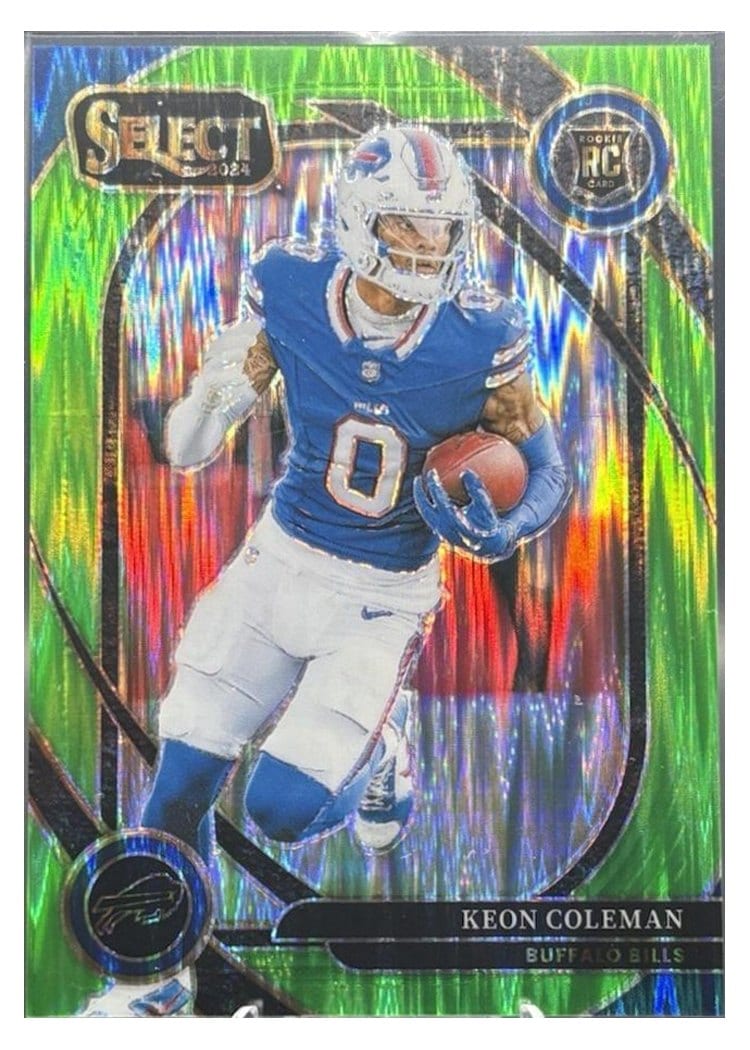 2024 Panini Select Base Set Keon Coleman #280 card