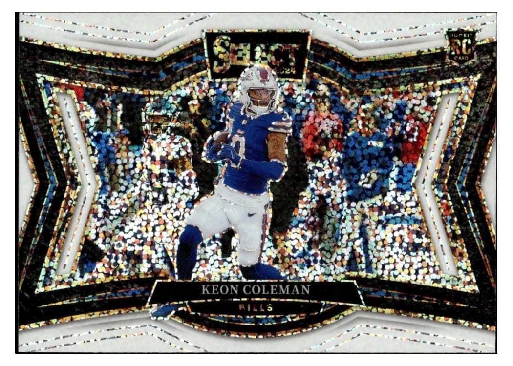 2024 Panini Select Base Set Keon Coleman #458 card
