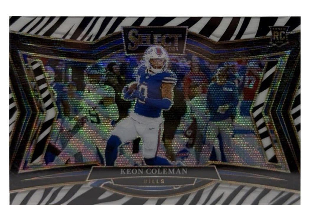 2024 Panini Select Base Set Keon Coleman #458 card
