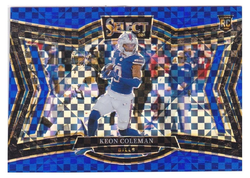 2024 Panini Select Base Set Keon Coleman #458 card