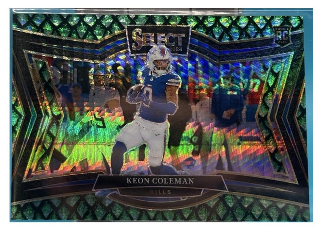 2024 Panini Select Base Set Keon Coleman #458 card