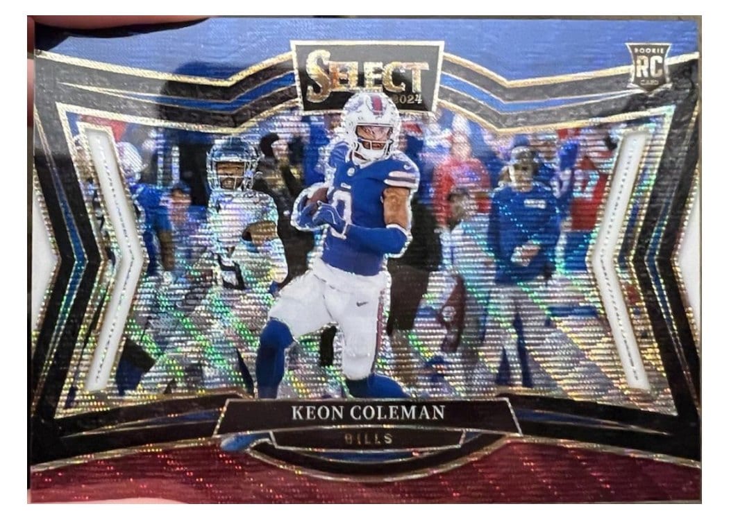 2024 Panini Select Base Set Keon Coleman #458 card