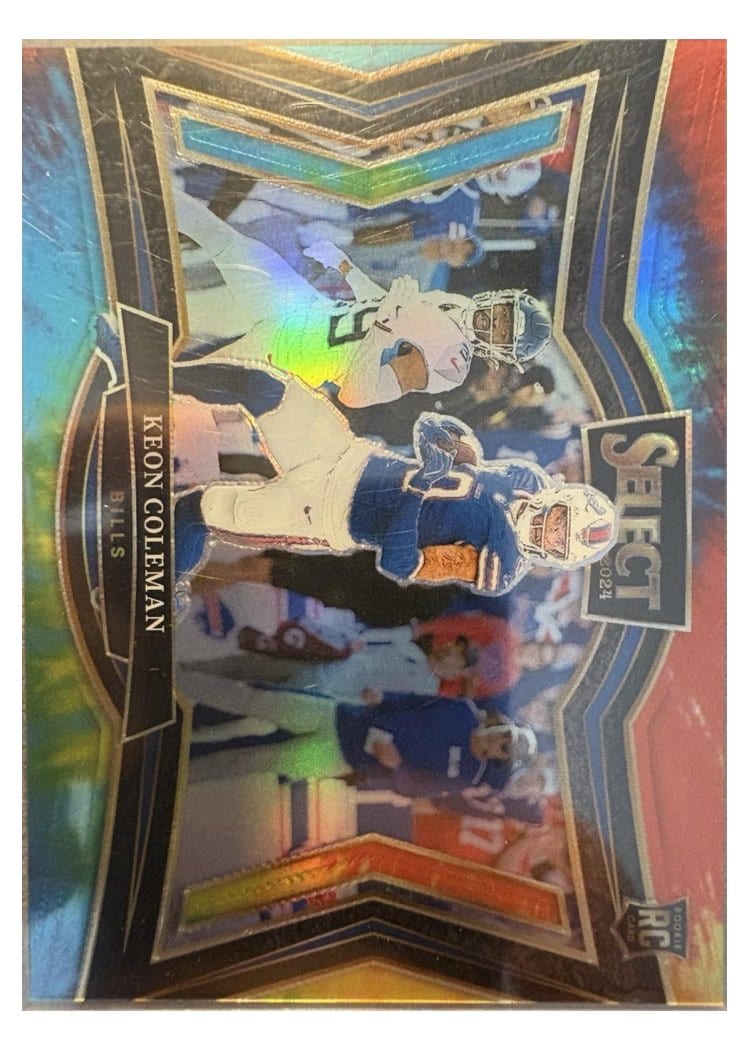 2024 Panini Select Base Set Keon Coleman #458 card