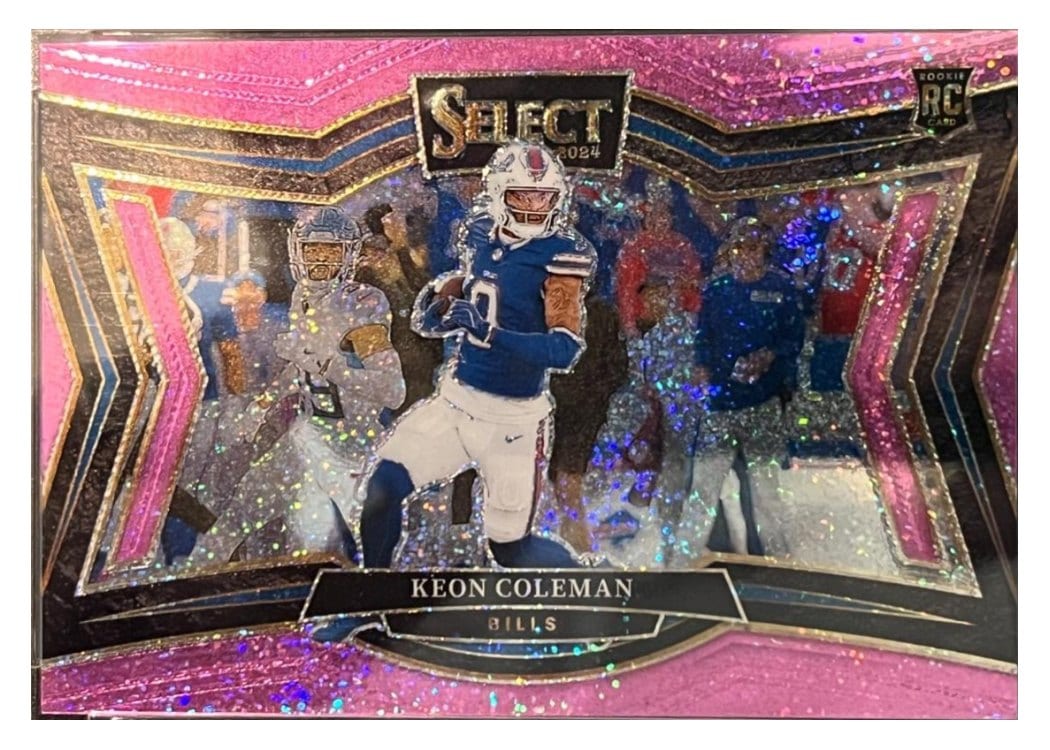 2024 Panini Select Base Set Keon Coleman #458 card