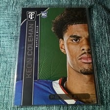 2024 Panini Totally Certified Portraits Keon Coleman #15 card
