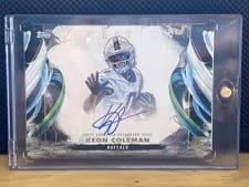 2024 Topps Inception Rookie Autograph Variations Keon Coleman #RAV-KC card