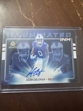 2025 Panini Luminance Illuminated Ink Keon Coleman #12