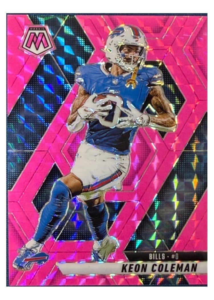 2025 Panini Mosaic Base Set Keon Coleman #146 card