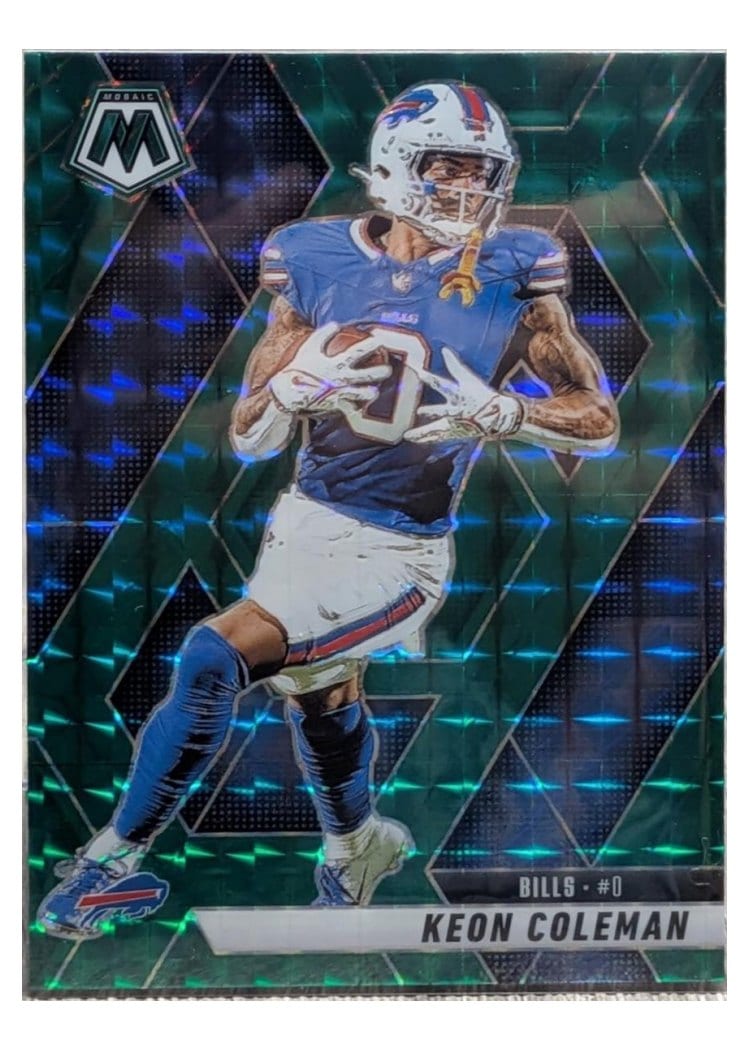 2025 Panini Mosaic Base Set Keon Coleman #146 card