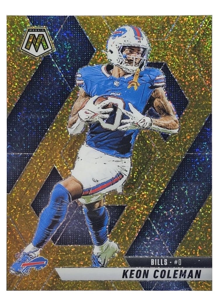 2025 Panini Mosaic Base Set Keon Coleman #146 card