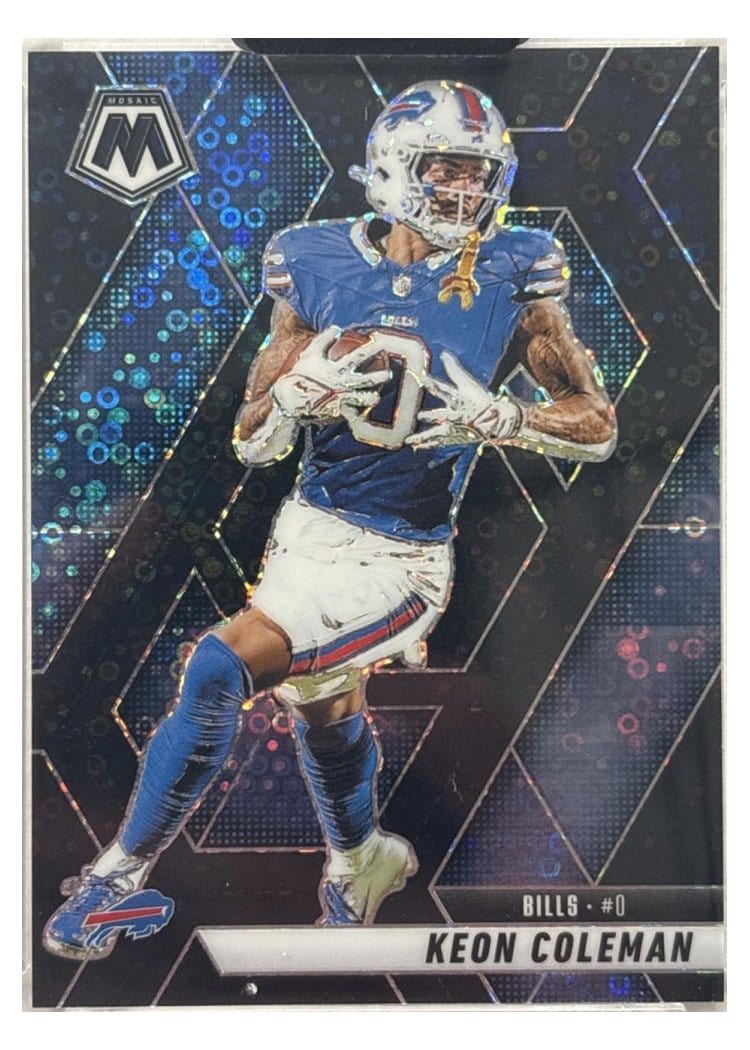 2025 Panini Mosaic Base Set Keon Coleman #146 card