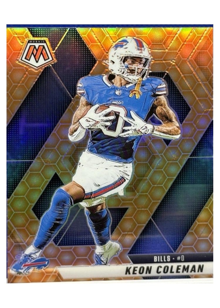 2025 Panini Mosaic Base Set Keon Coleman #146 card