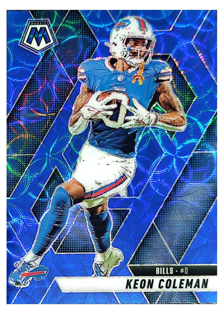 2025 Panini Mosaic Base Set Keon Coleman #146 card