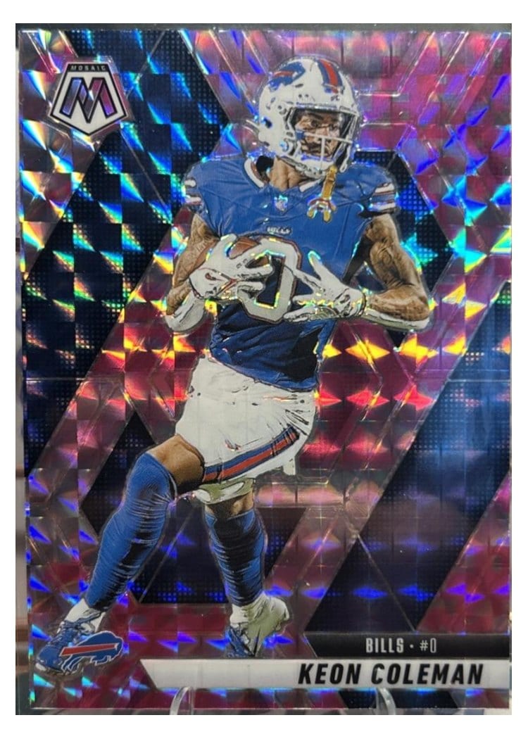 2025 Panini Mosaic Base Set Keon Coleman #146 card